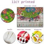 Bird Diy Peacock DIY Embroidery Kit