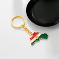 Kurdistan Flag Keychain Stainless Steel