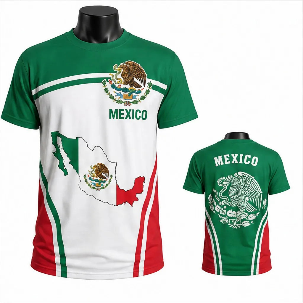 Mexico Map Tee