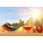 Happy Rosh Hashanah Photography Background Backdrop