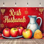 Jewish New Year Party Supplies Rosh Hashanah Tableware