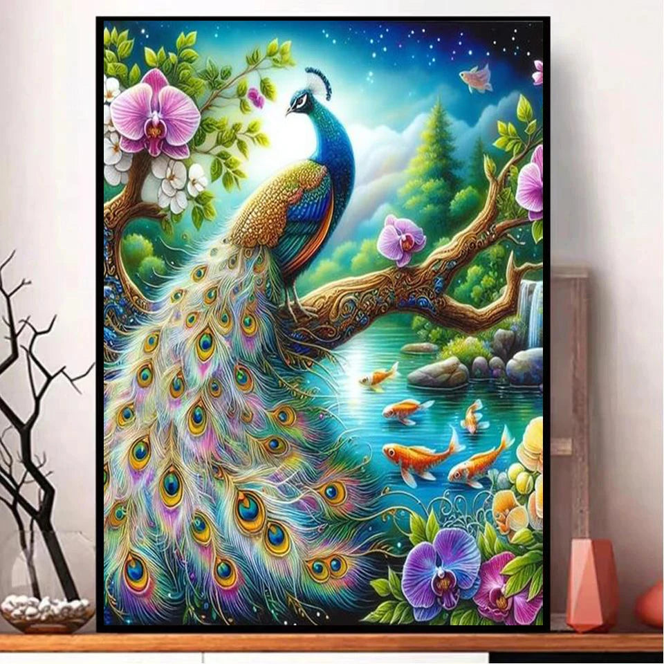 Fantasy Peacock Diamond Kit
