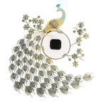 29.5" Large Peacock Wall Clock