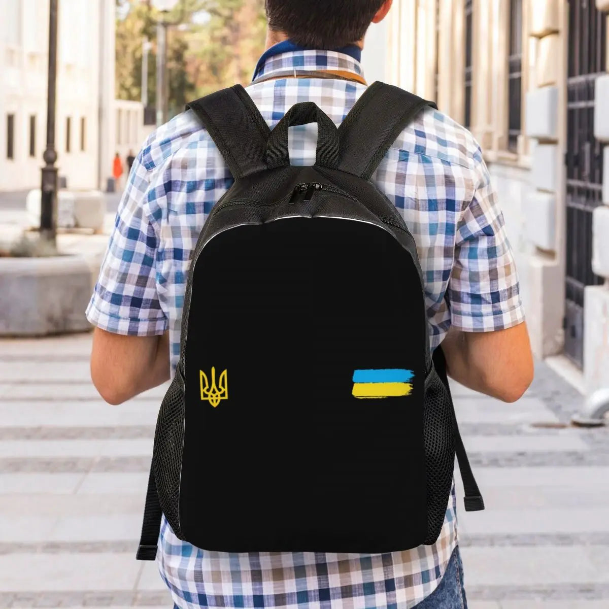 Ukraine Flag Backpack