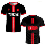 Turkey Football Jersey T-shirt