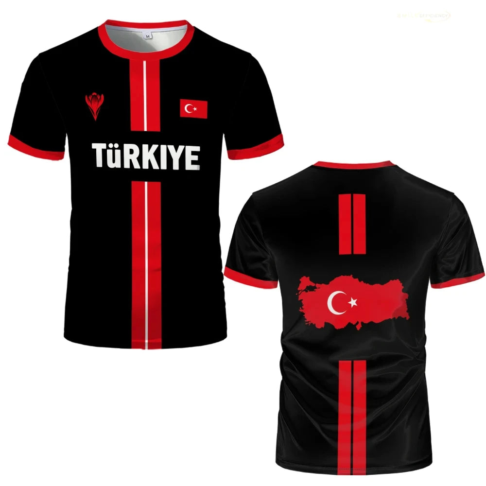 Turkey Football Jersey T-shirt