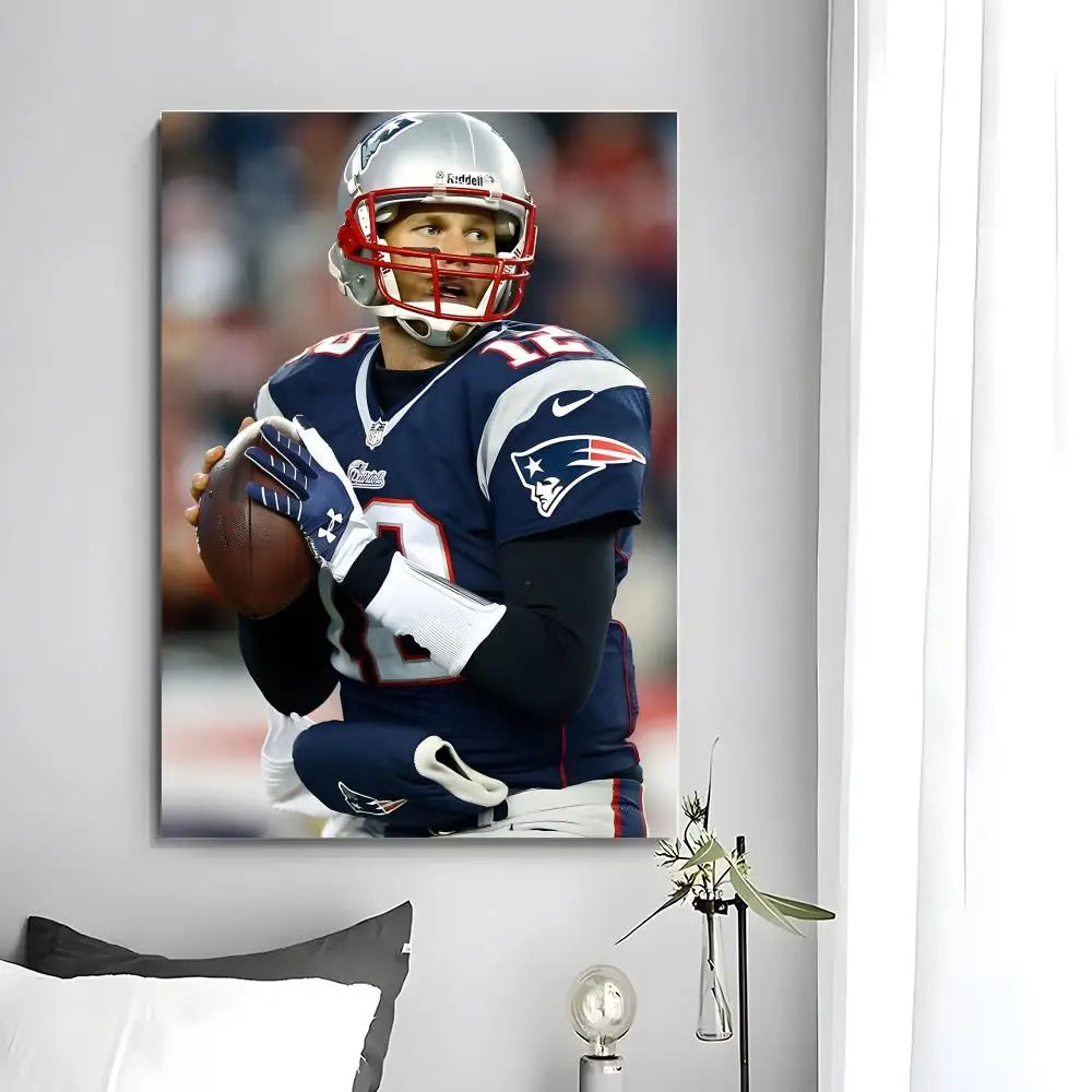 Actor T-Tom Brady Poster Wall
