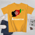 Men Afghan Country Map Tshirt