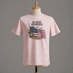 D Day Heroes T Shirt American Flag WW2 Tshirt