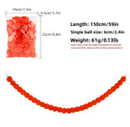 Artificial Marigold Flower Wreath for Diwali, and Mexican Day of The Dead Party Decoration