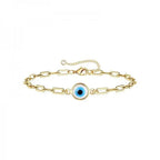 Evil Eye Gold Bracelet