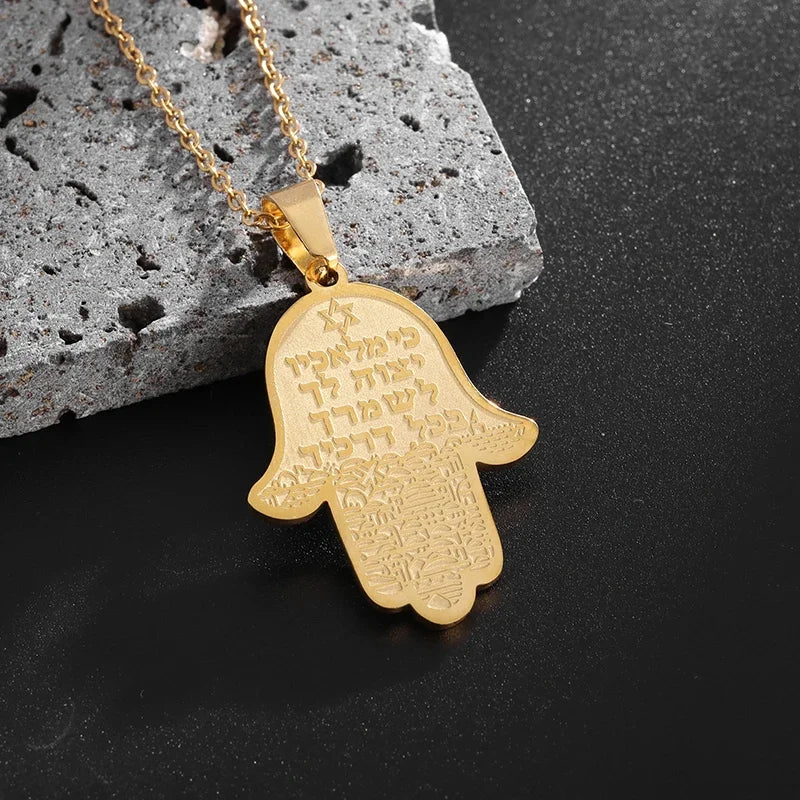 Hamsa Hand Pendant