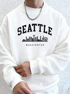 Seattle Letter Sweatshirt
