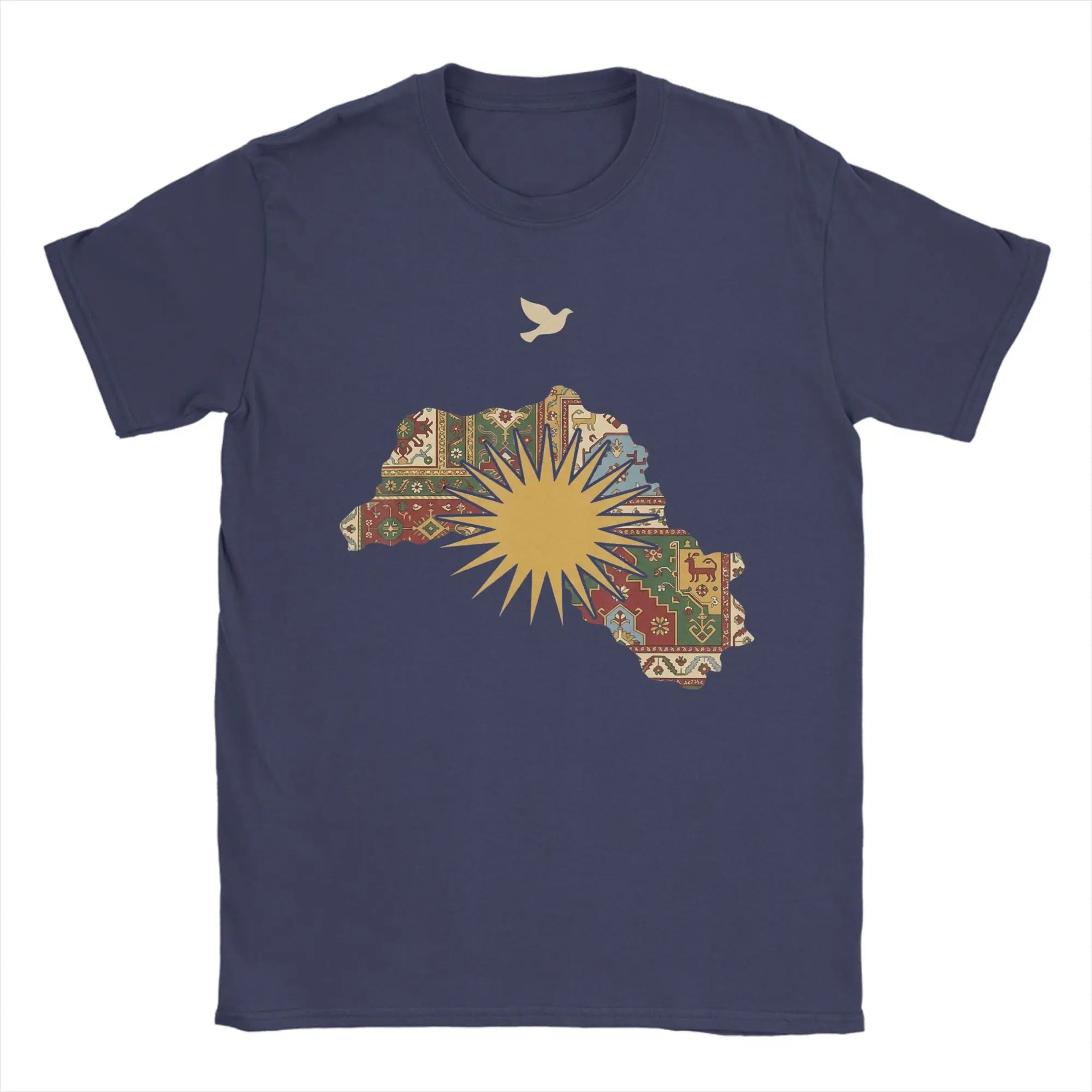 Kurdistan Map Flag Heritage Kurdish T Shirts
