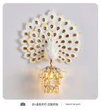 Creative Peacock Wall Lamp
