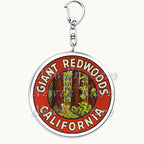 US Travel Keychain