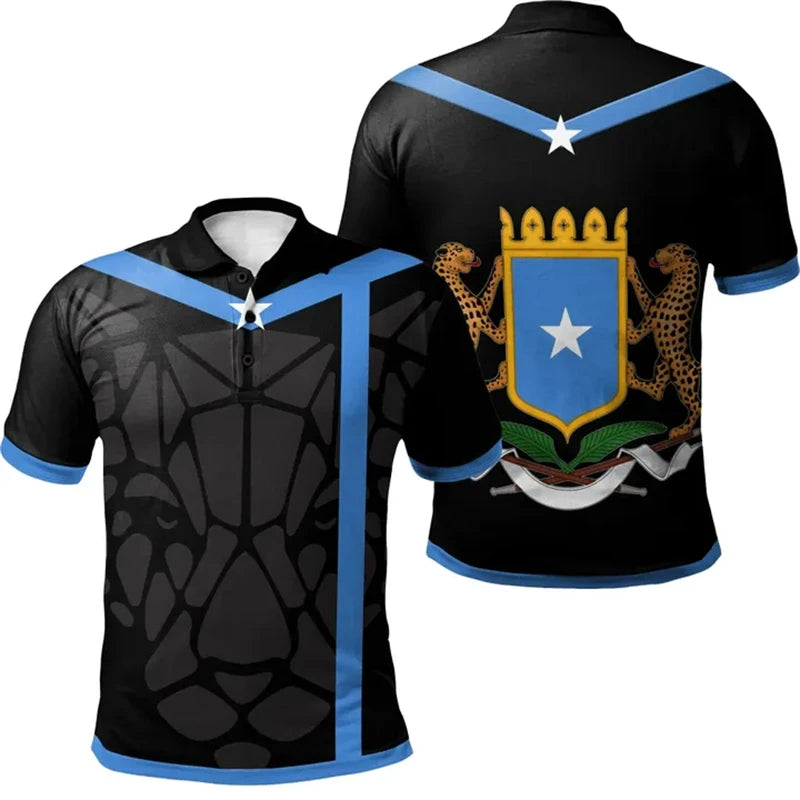 Somalia Flag Polo