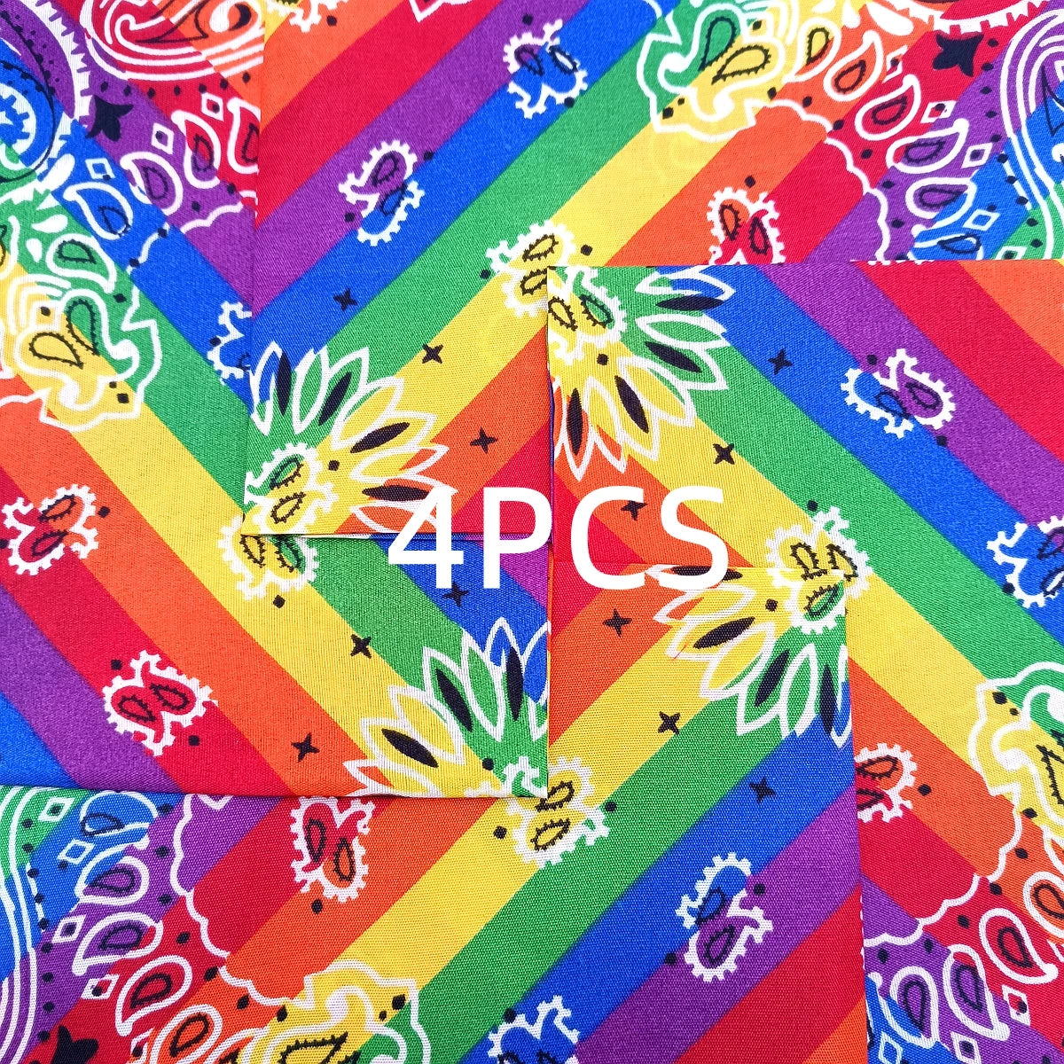 Colorful Rainbow Scarf