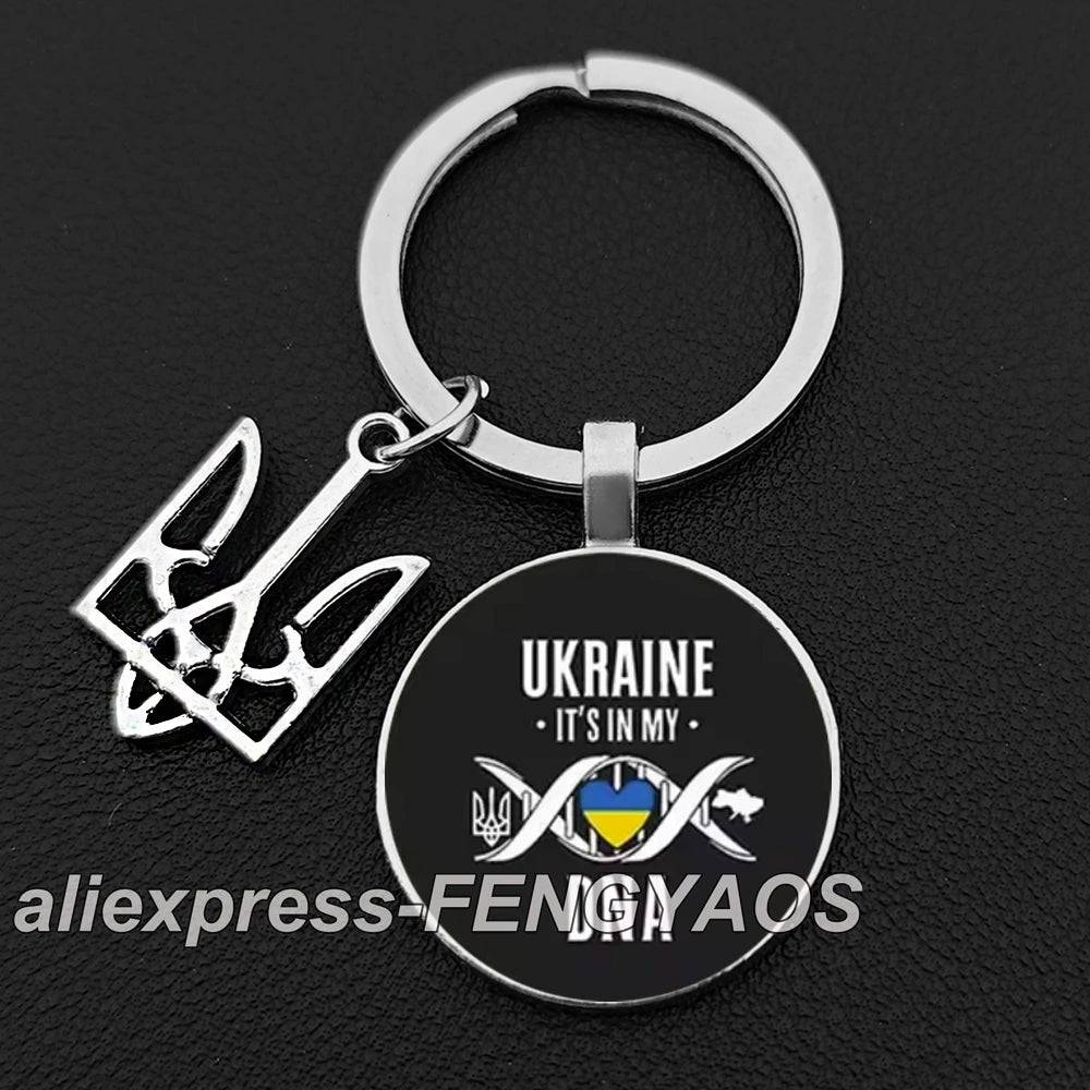 National Symbols of Ukraine Keychains