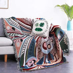 Peacock Butterfly Throw Blanket