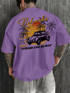 Men T-shirt Nebraska  Streetwear Casual