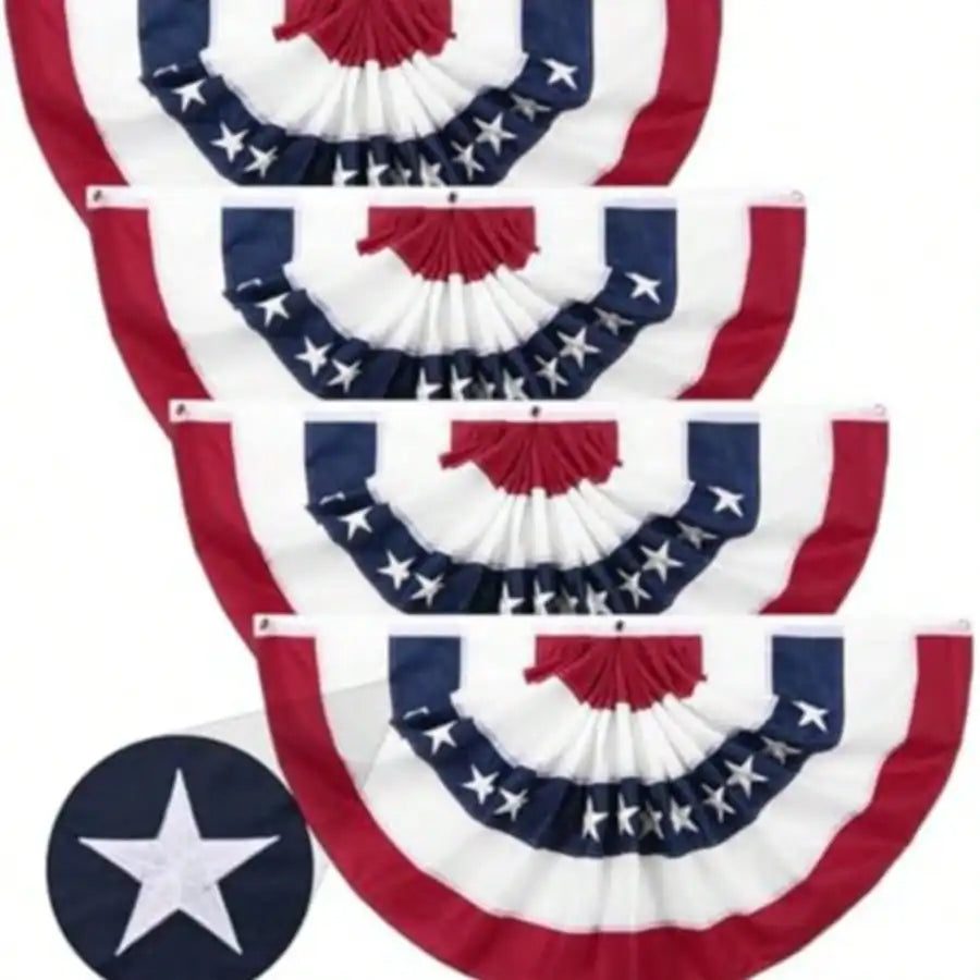 American Fan Bunting For Outside