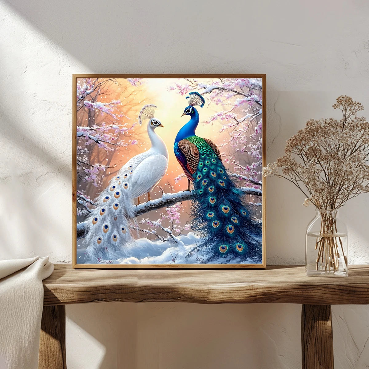 Peacock Print Stitch Set