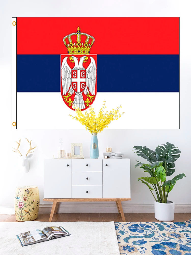 Serbia Flag Pin