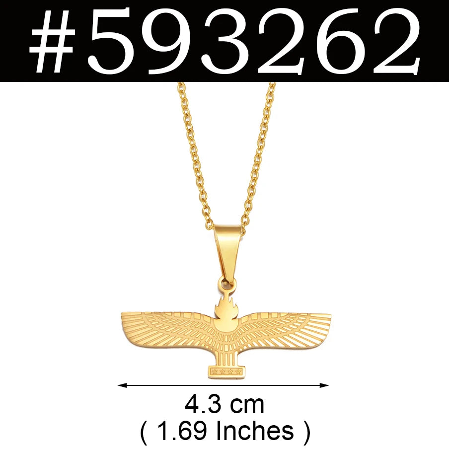 Aramaic Flag the Aramean Ashur Pendant Necklaces