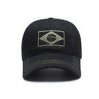 Unisex Brazilian Flag Embroidered Cap