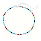 Handmade Colorful Bead Necklace Earrings