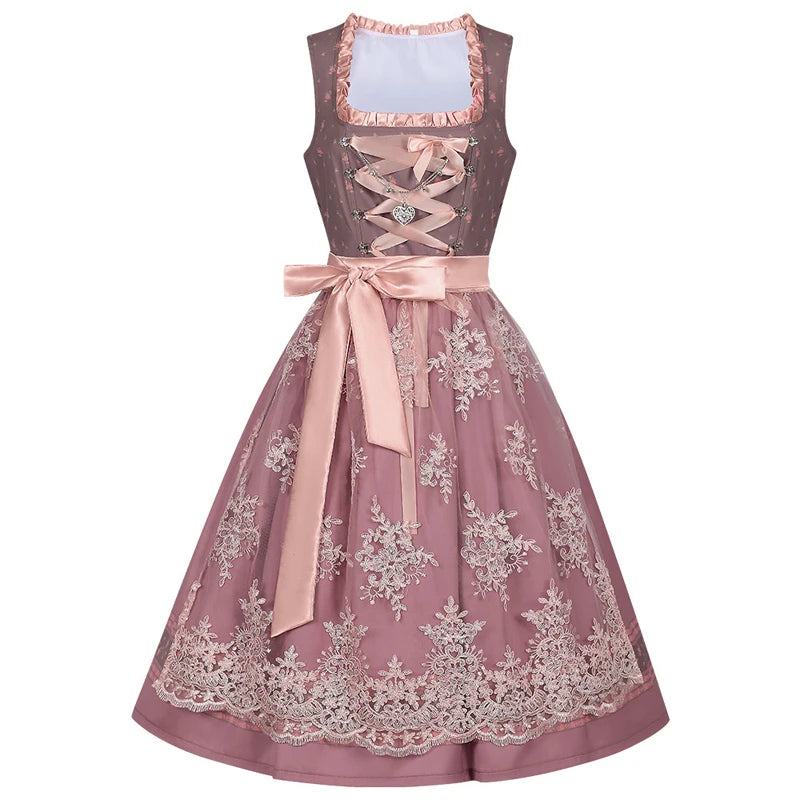Deluxe Traditional Dirndl Oktoberfest Costume