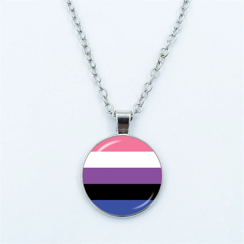 Rainbow Necklace LGBTQ