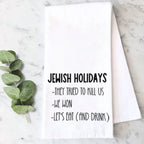 Funny Jewish Holiday Tea Towel The Perfect Hostess Gift
