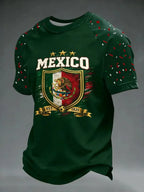 Men Mexico 3D  Print Soccer Jersey T Shirt