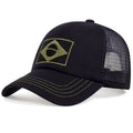 Brazil Flag Camouflage Baseball Cap
