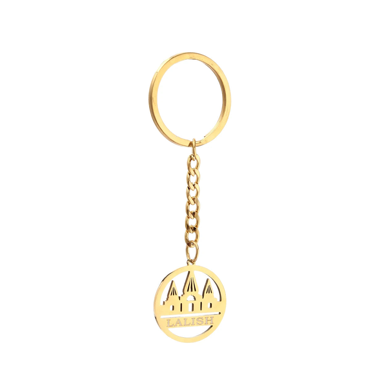Stainless Steel Yezidi Lalish Keychain