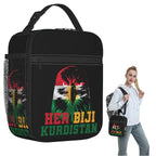 Kurdistan Flag Lunch Bag