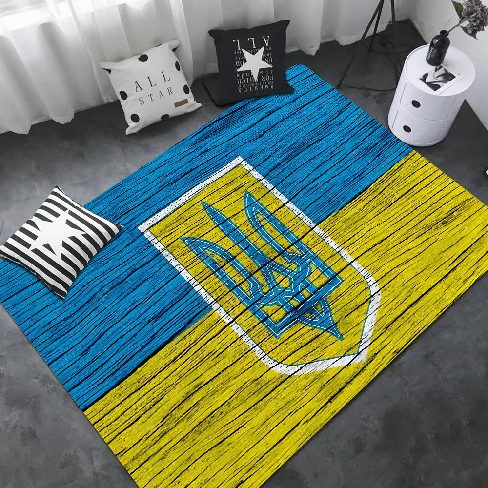 Ukraine Flag Entrance Door Mat