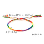 Fashion Rainbow Bracelets LGBTQ