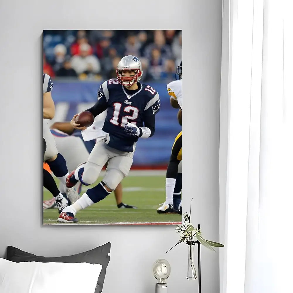 Actor T-Tom Brady Poster Wall