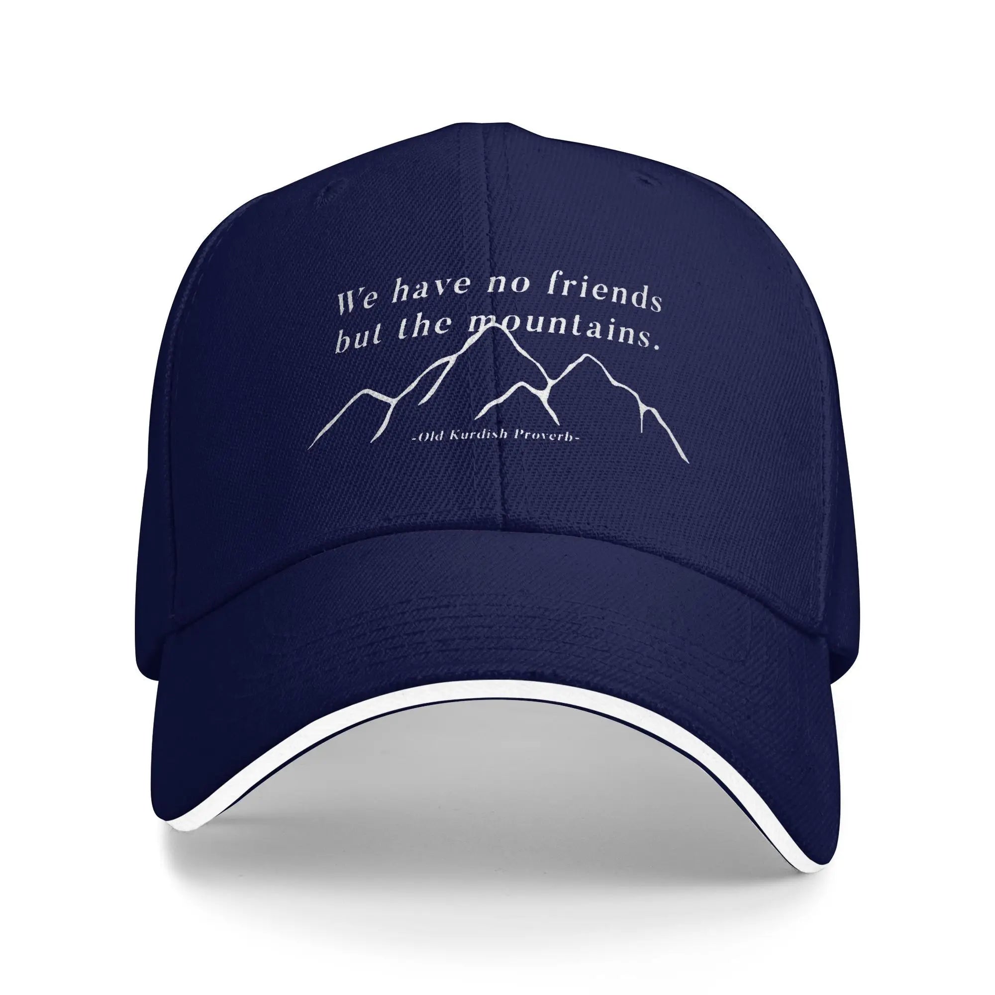 Kurdistan We have no friends but the mountains Baseball Cap