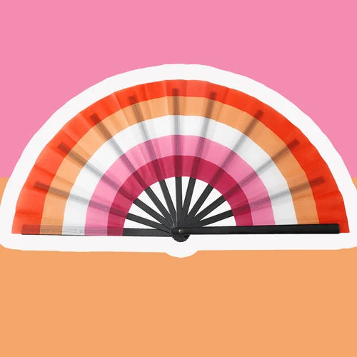 Rainbow Fan LGBTQ Pride