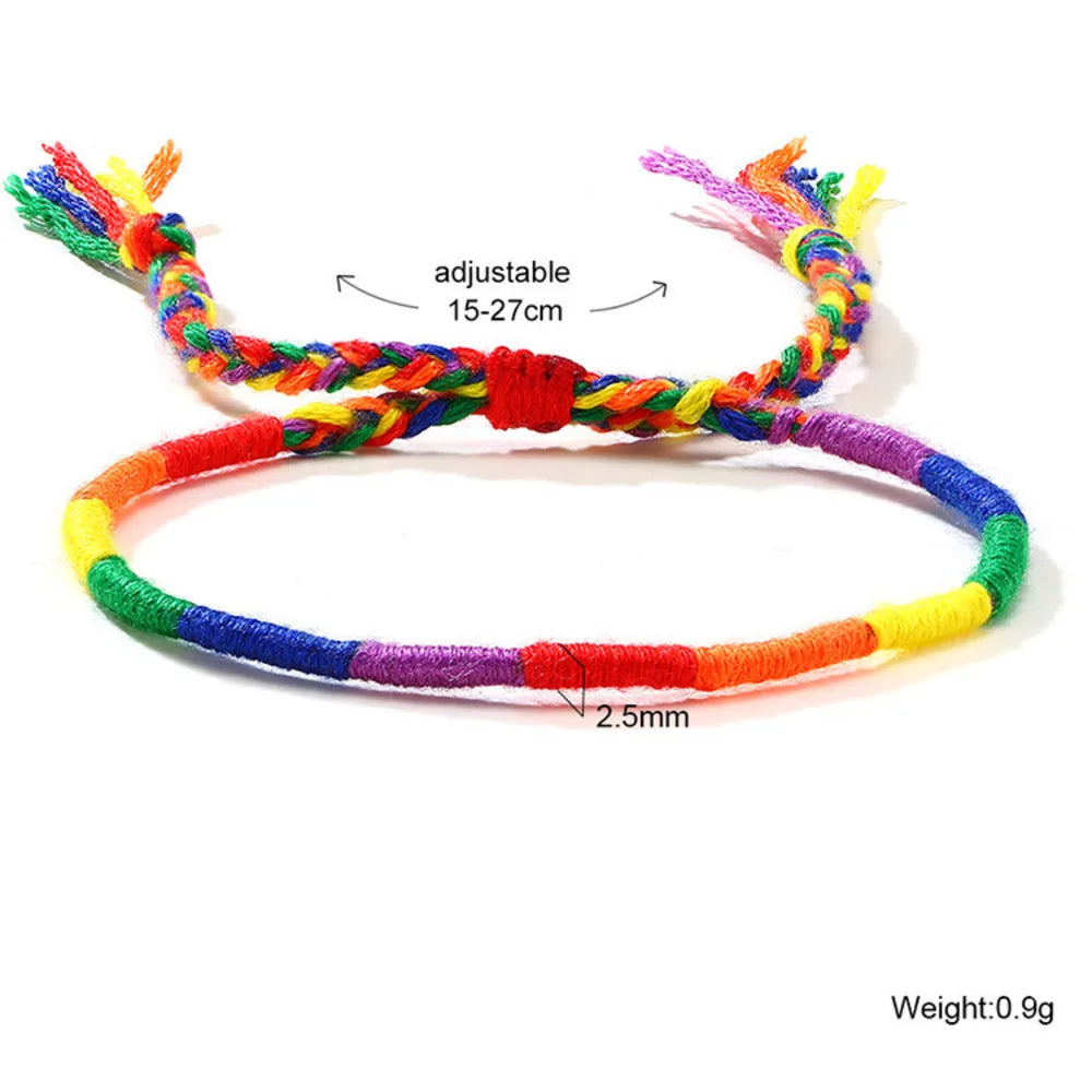 LGBTQ Rainbow Color Bracelets