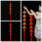 Lantern String Chinese Pendant Circular