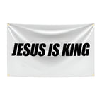 Jesus is King Flag