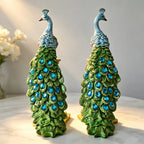 Luxury Couple Peacock Statue Sculpture