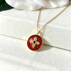 Zia Cross Necklace