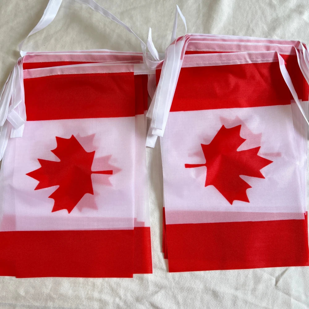 14x21cm Size 20 pieces Canada National Flag
