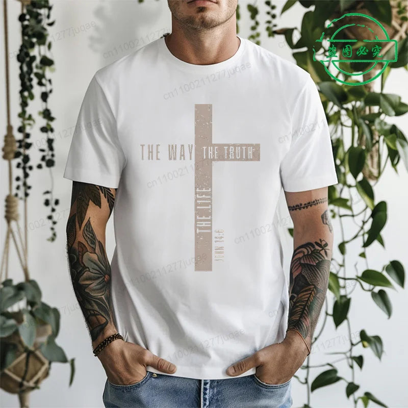 Men Jesus Is King Graphic T-Shirt